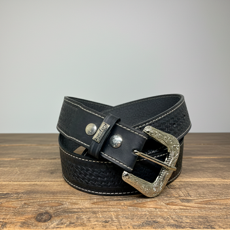 Cinto de Couro Preto